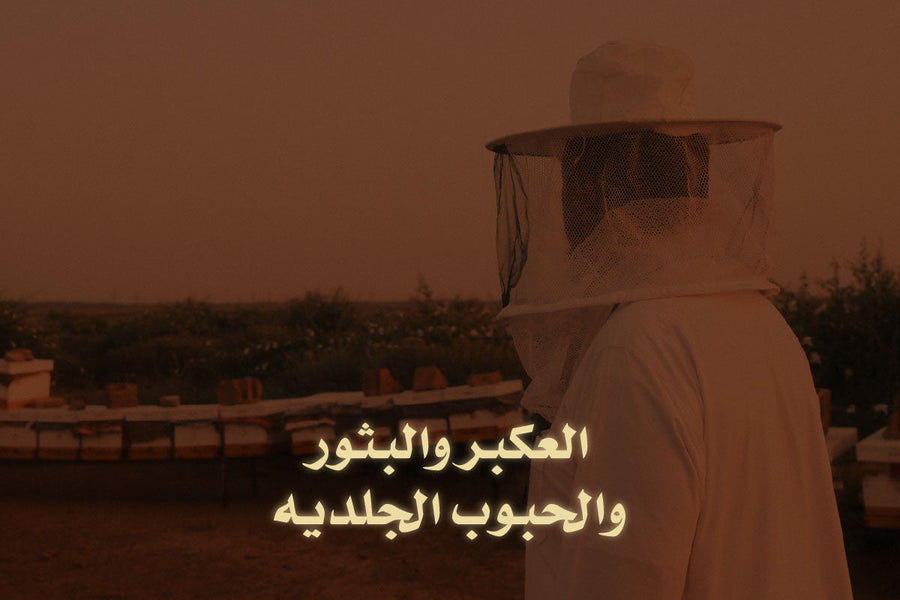العكبر والبثور والحبوب الجلديه