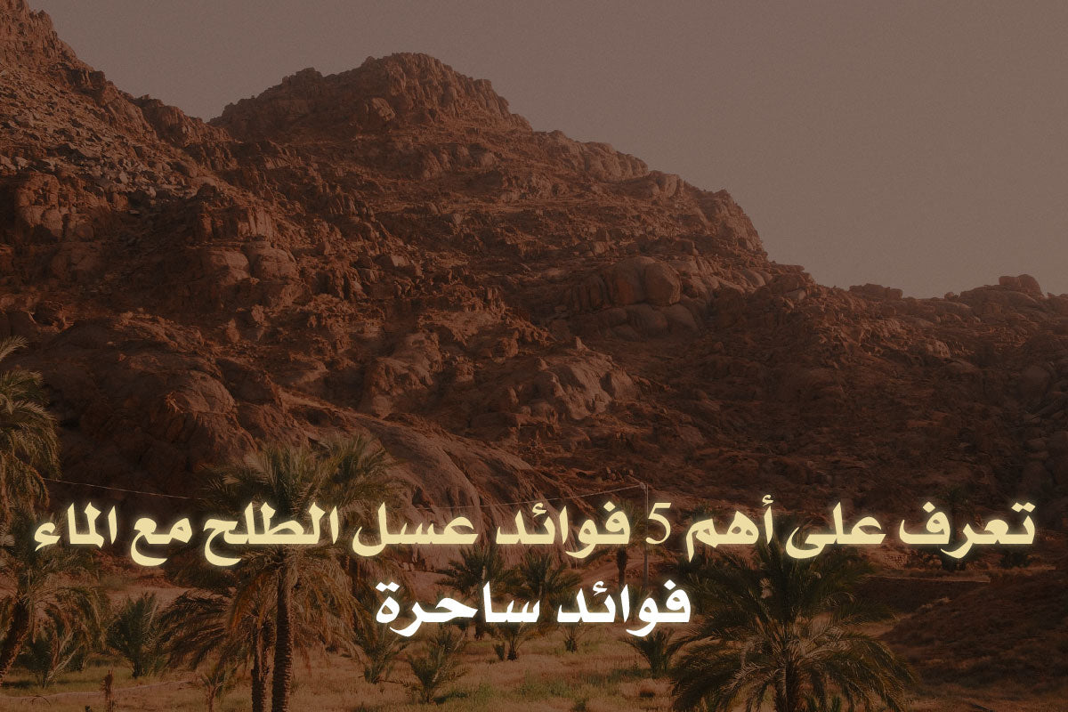 تعرف على أهم 5 فوائد عسل الطلح مع الماء - فوائد ساحرة