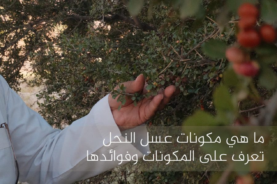 مكونات عسل النحل