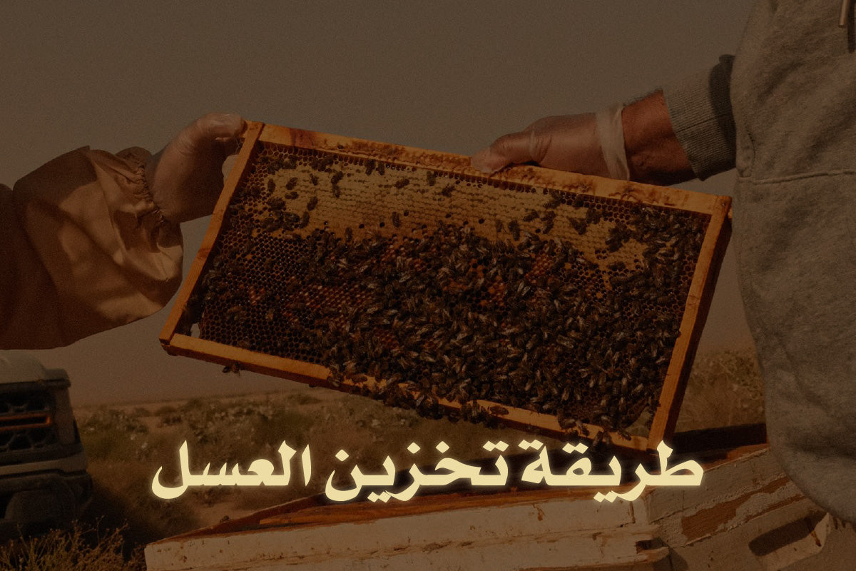 طريقة تخزين العسل