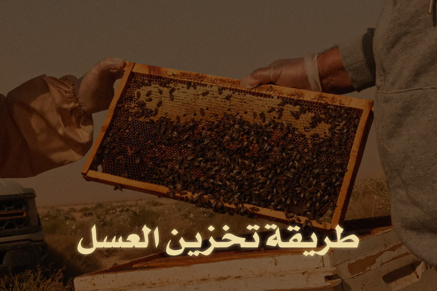 طريقة تخزين العسل