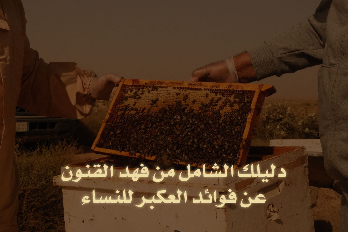 دليلك الشامل من فهد القنون عن فوائد العكبر للنساء